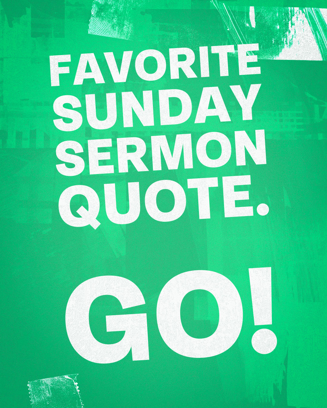 Favorite Sermon Quote